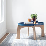Malta Blue Handwoven Wool Rug-Rug & Weave