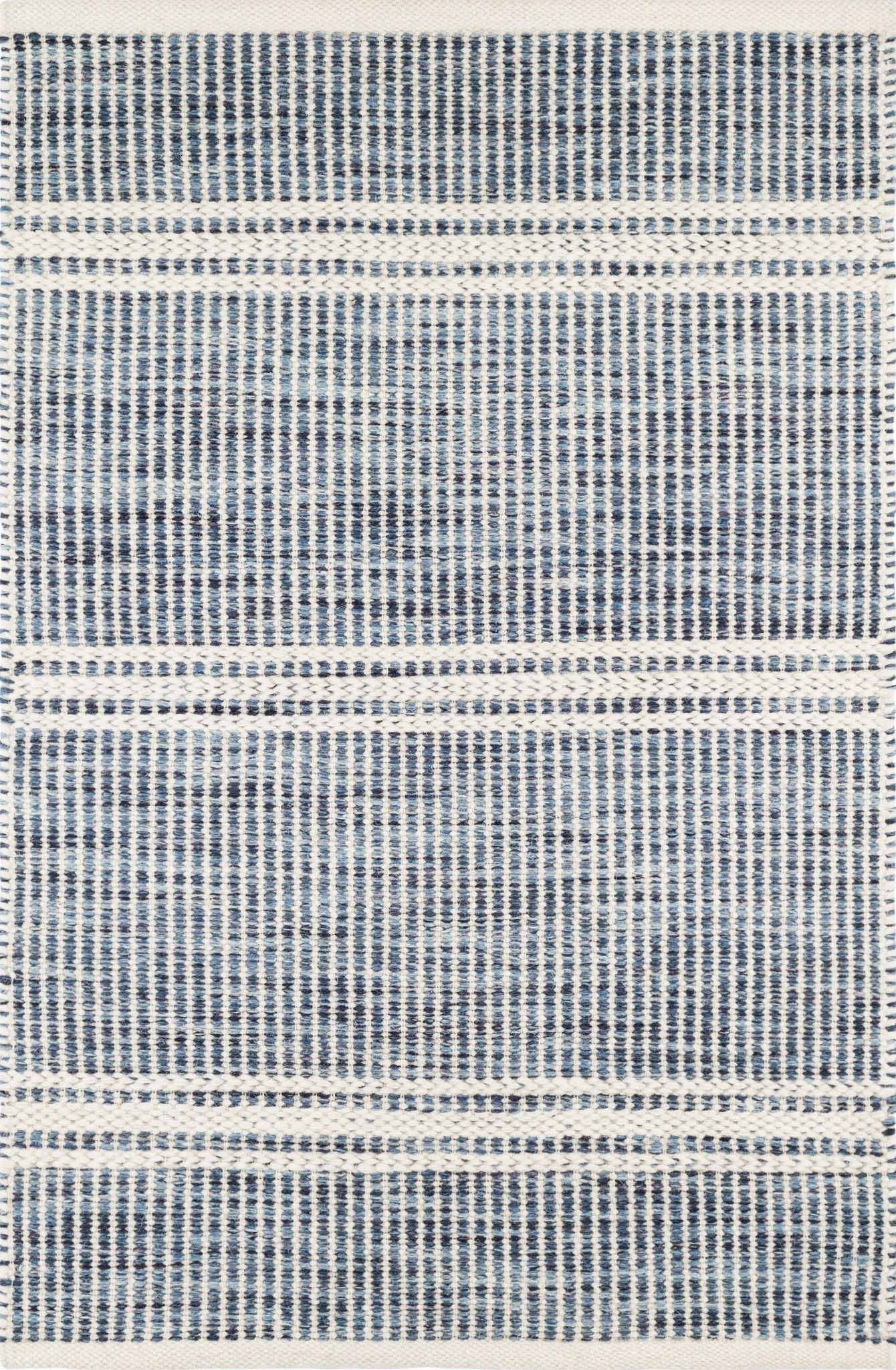 Malta Blue Handwoven Wool Rug-Rug & Weave