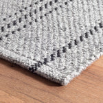Melange Stripe Handwoven Indoor/Outdoor Rug RUGS - synthetic Dash & Albert