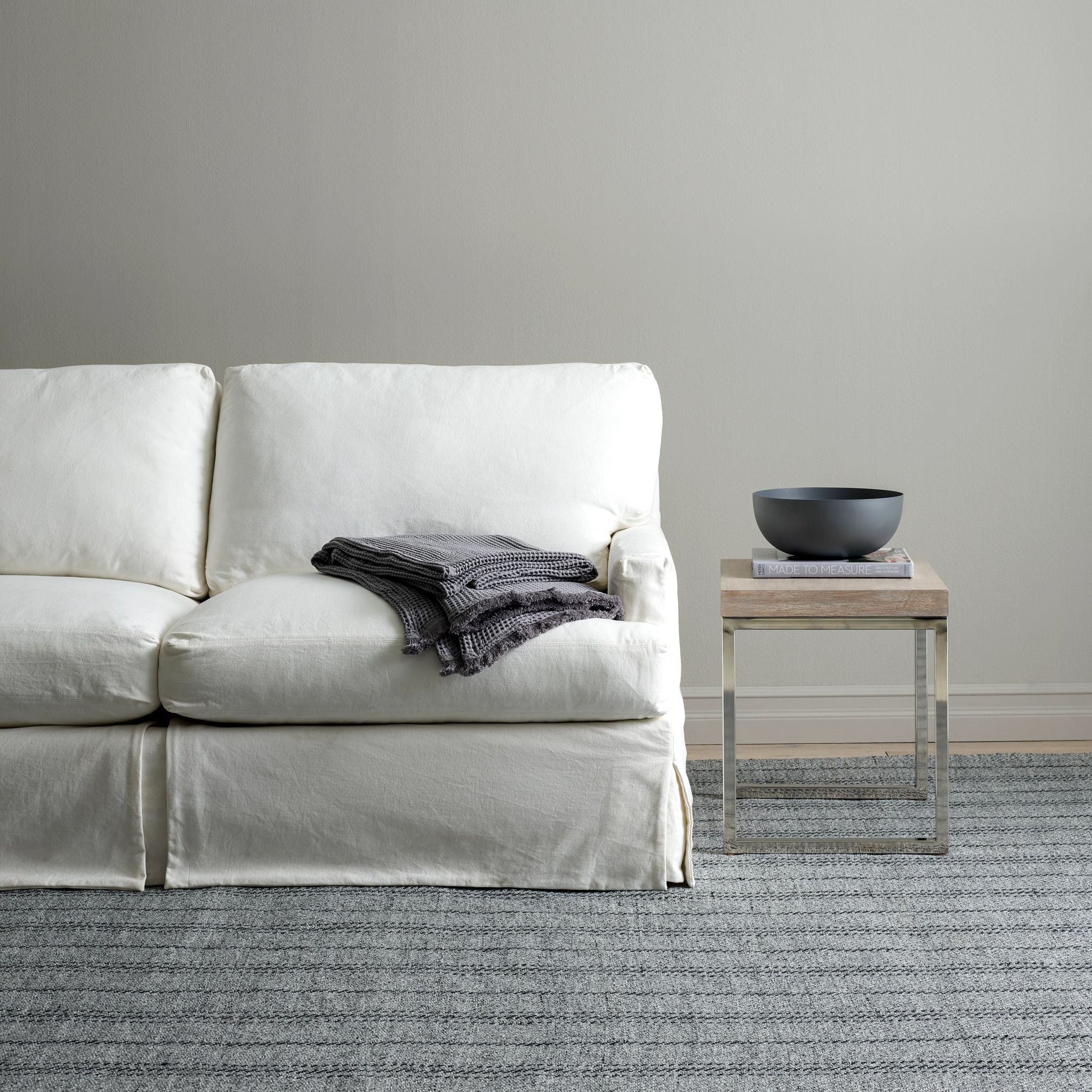 Melange Stripe Handwoven Indoor/Outdoor Rug RUGS - synthetic Dash & Albert
