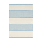 La Mirada Handwoven Cotton Rug RUGS - cotton Dash & Albert Asiatic Blue 2' x 3'