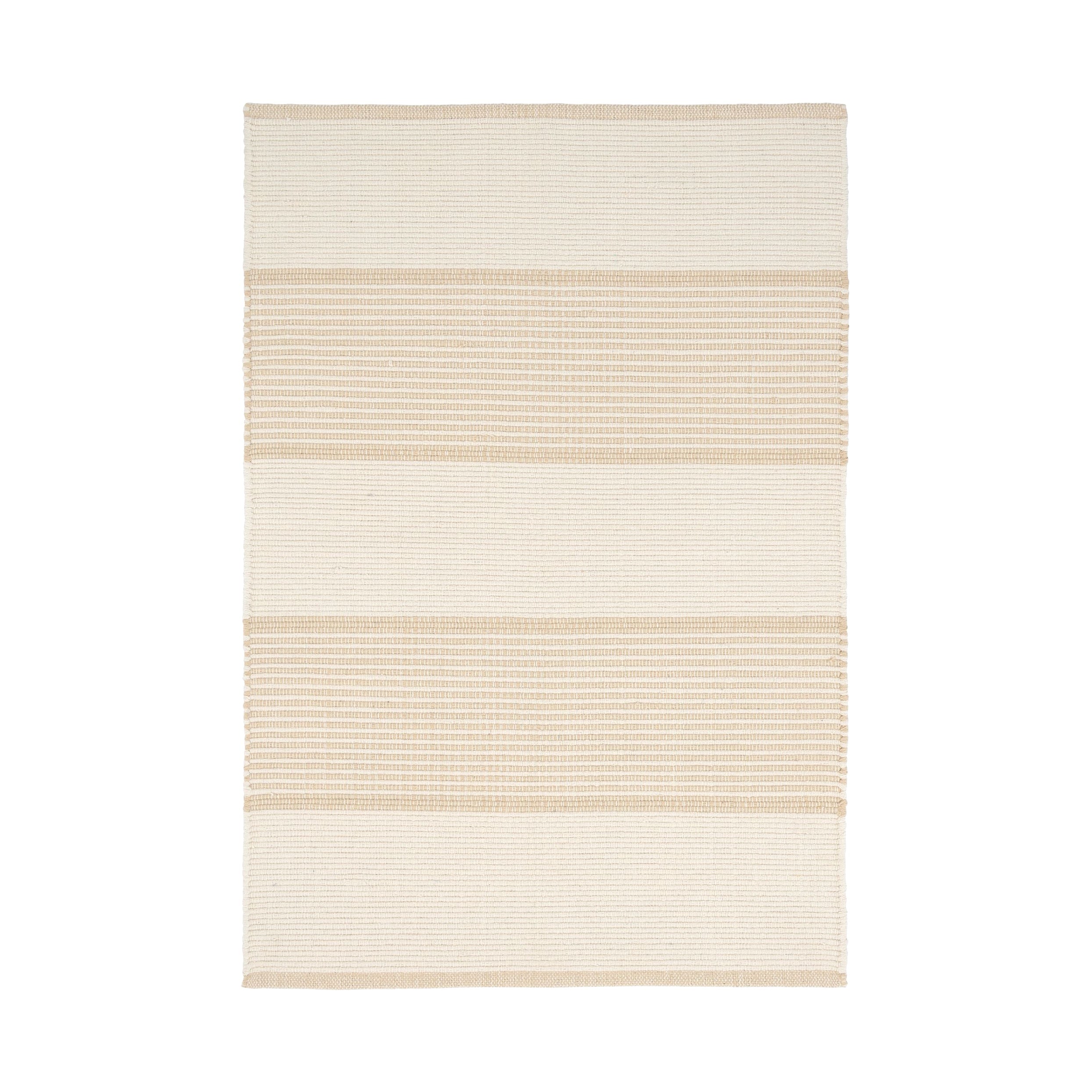 La Mirada Handwoven Cotton Rug RUGS - cotton Dash & Albert Wheat 2' x 3'