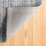 Harris Blue/Ivory Hand Micro Hooked Wool Rug-Rug & Weave