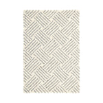 Layers Hand Hooked Wool Rug RUGS-wool Dash & Albert Grey 2' x 3'