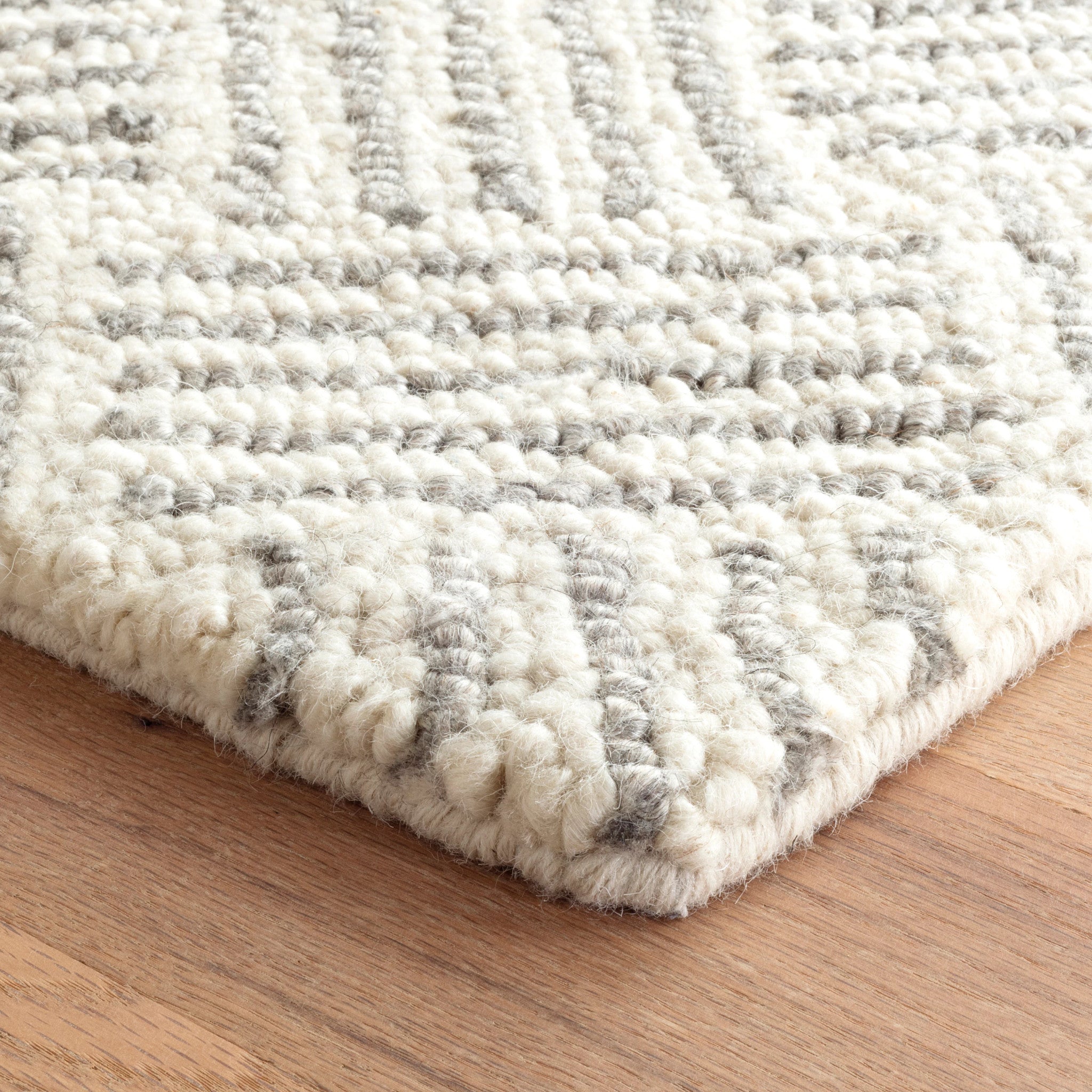 Layers Hand Hooked Wool Rug RUGS-wool Dash & Albert