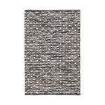 Hobnail Handwoven Performance Rug RUGS - synthetic Dash & Albert Black 3' x 5'