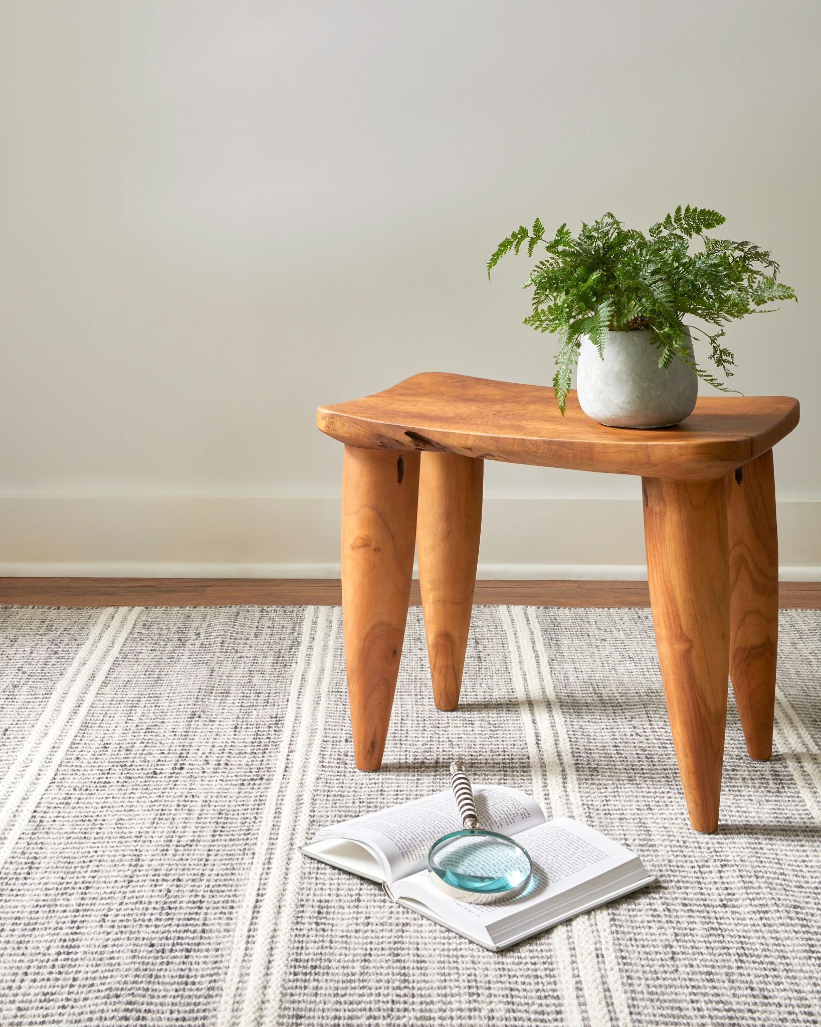 Malta Grey Handwoven Wool Rug-Rug & Weave