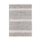 OVERSTOCK - Malta Grey Handwoven Wool Rug - 2'6"x8'
