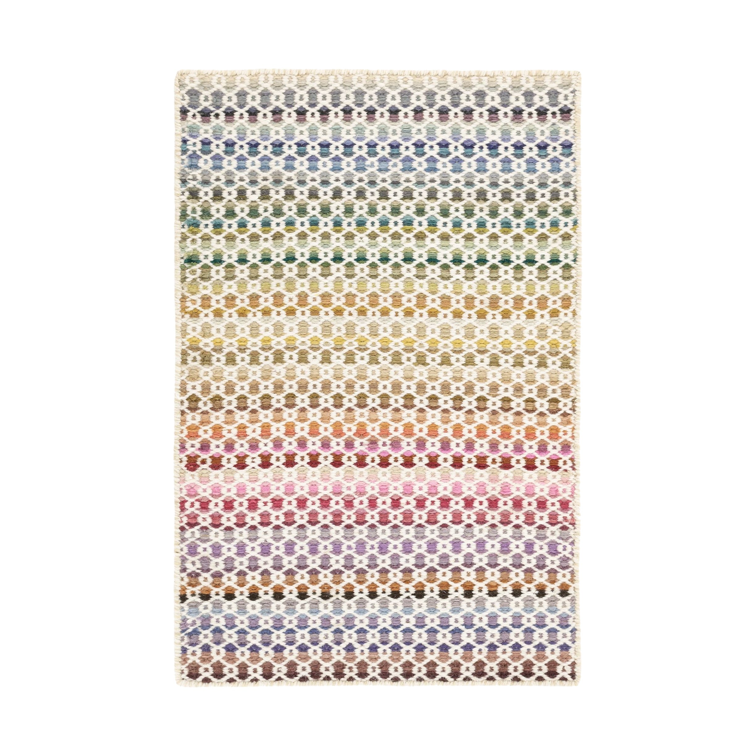 Poppy Handwoven Wool Rug RUGS - wool Dash & Albert Multi 2' x 3'