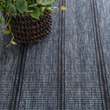 Malta Navy Handwoven Wool Rug-Rug & Weave