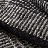 Malta Black Handwoven Wool Rug-Rug & Weave