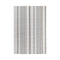 Gradation Ticking Handwoven Indoor/Outdoor Rug RUGS - outdoor Dash & Albert Grey 2' x 3'