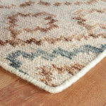Jelly Roll Sky Handwoven Wool Rug-Rug & Weave