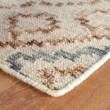 Jelly Roll Sky Handwoven Wool Rug-Rug & Weave