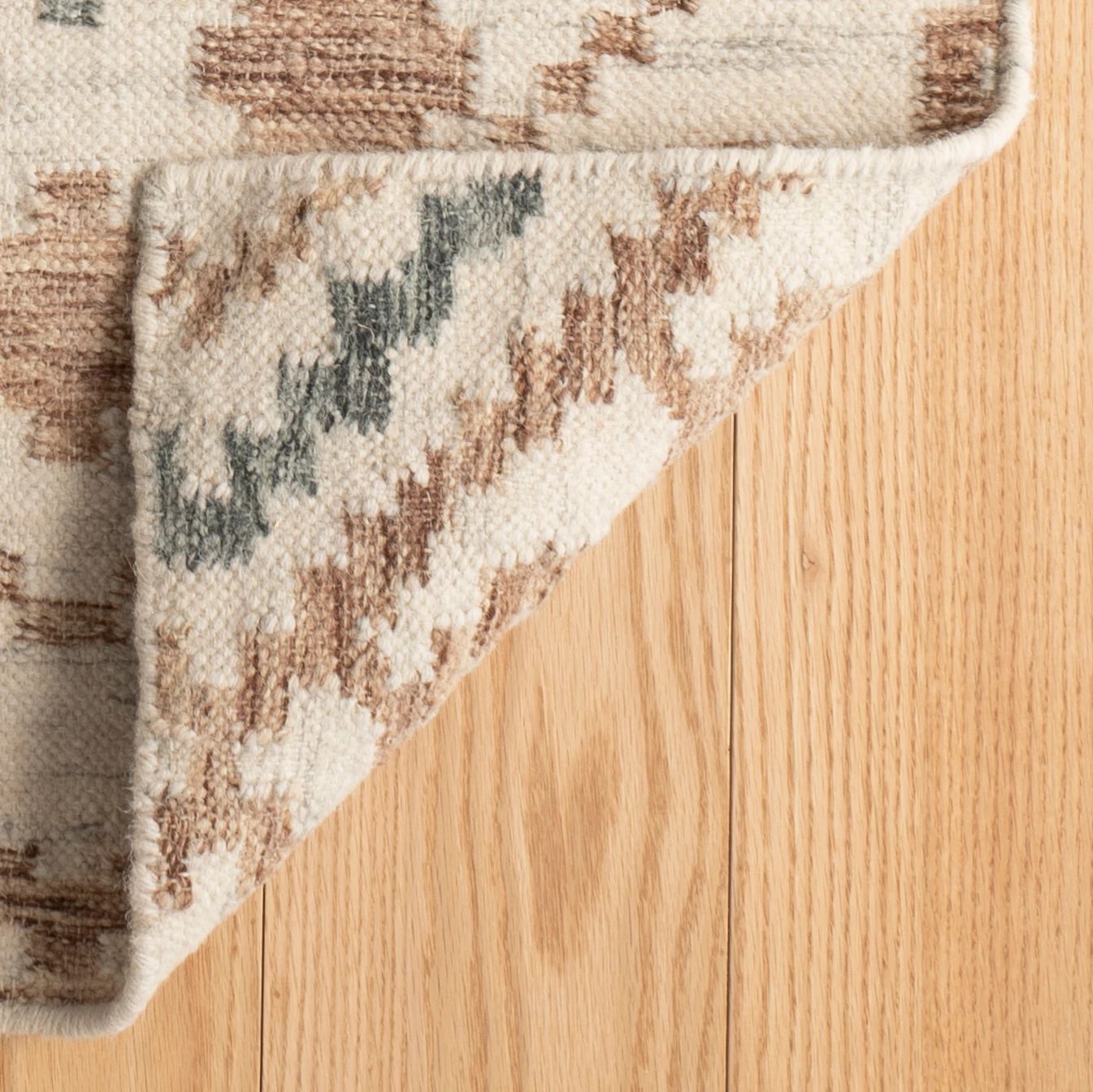 Jelly Roll Sky Handwoven Wool Rug-Rug & Weave