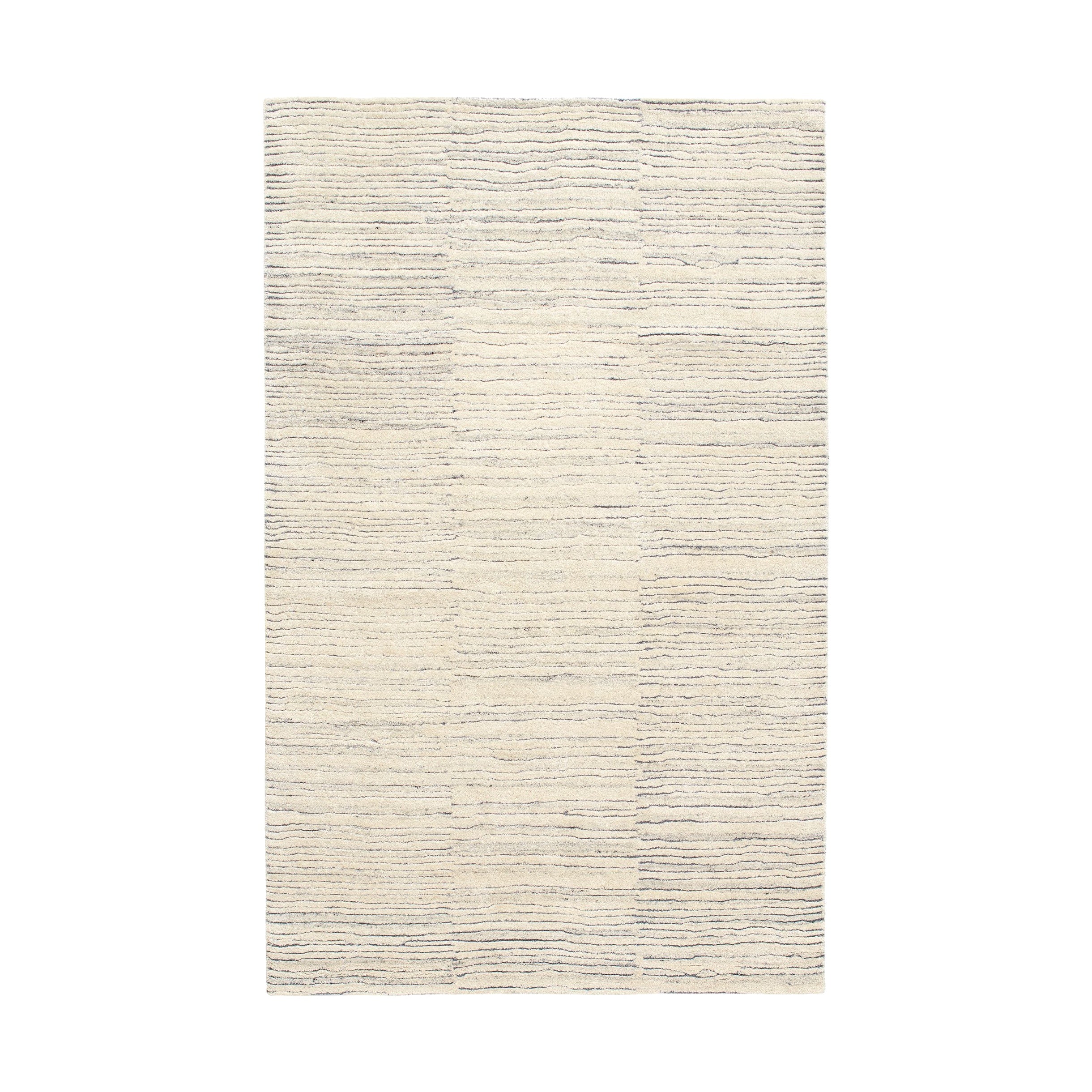 Avery Hand Tufted Wool Rug RUGS-wool Dash & Albert Pewter Blue 3' x 5'