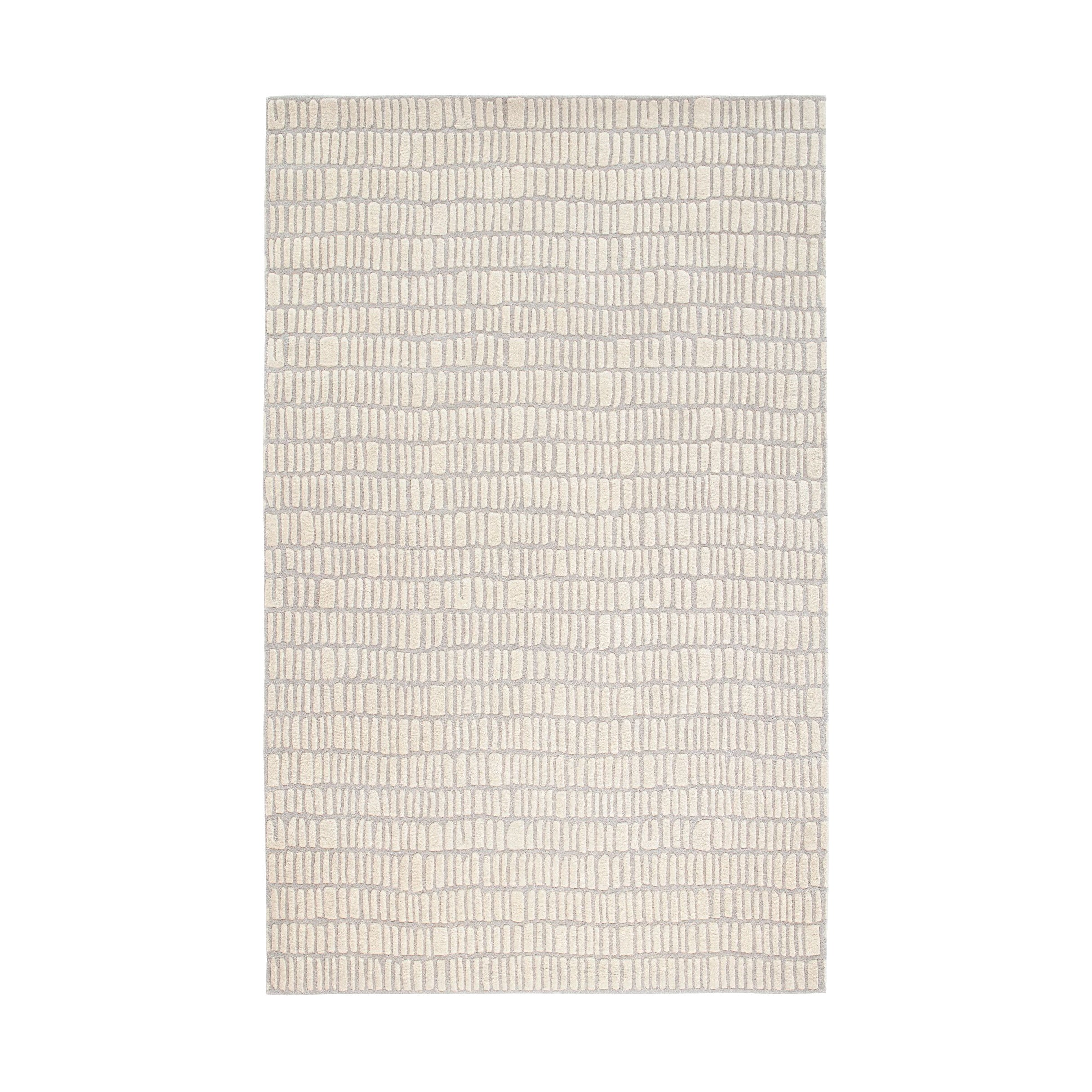 Roark Hand Tufted Wool Rug RUGS - wool Dash & Albert 3' x 5' Ivory