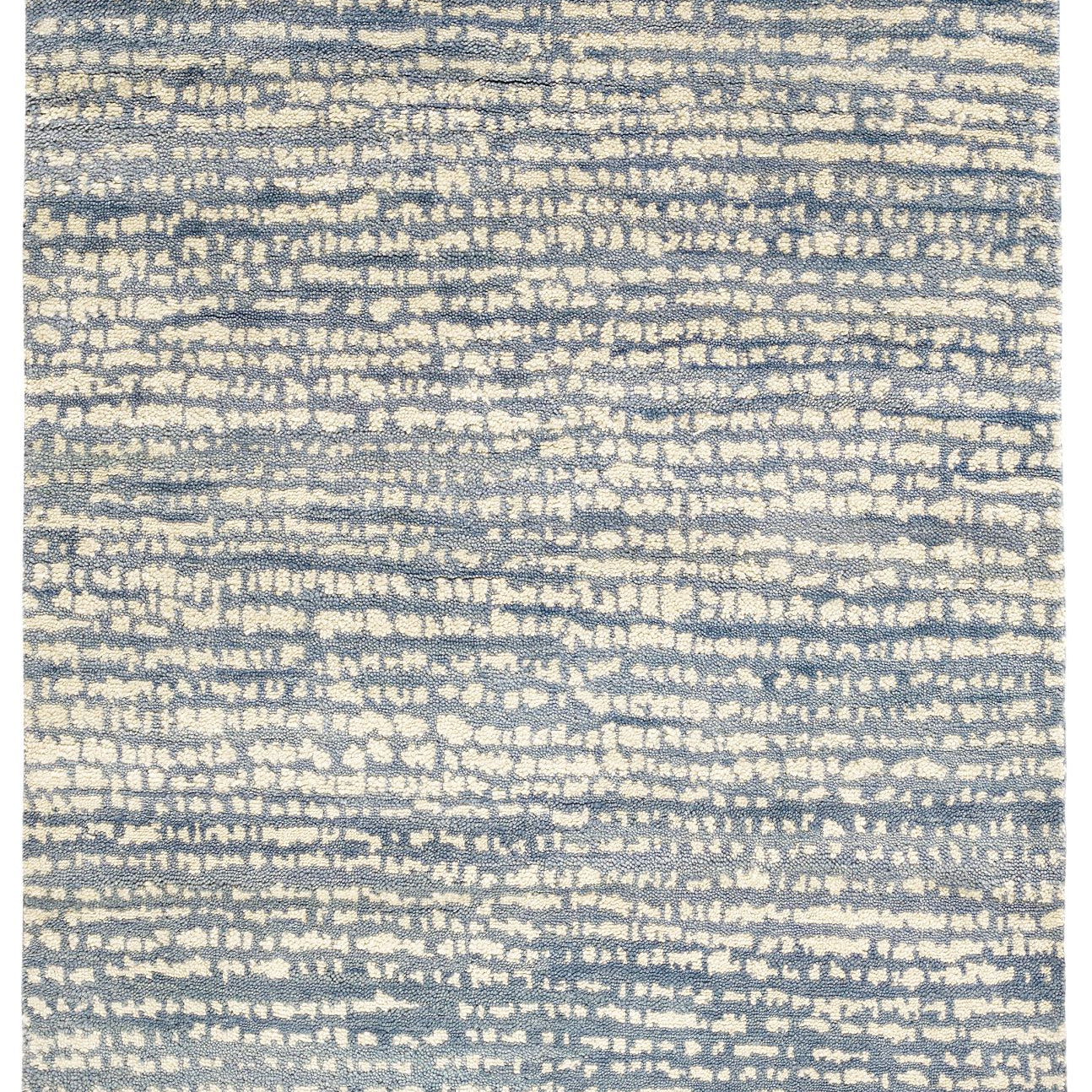 Shepherd Pewter Blue Hand Knotted Wool Rug-Rug & Weave
