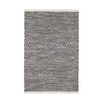 Coastal Handwoven Indoor/Outdoor Rug RUGS - outdoor Dash & Albert Black 2' x 3'