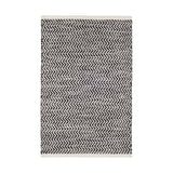 Coastal Handwoven Indoor/Outdoor Rug RUGS - outdoor Dash & Albert Black 2' x 3'