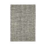 Marled Handwoven Cotton Rug RUGS - cotton Dash & Albert Black 2' x 3'