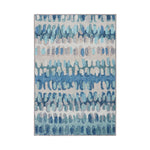 Paint Chip Machine Washable Rug RUGS - washable Dash & Albert Blue 2' x 3'