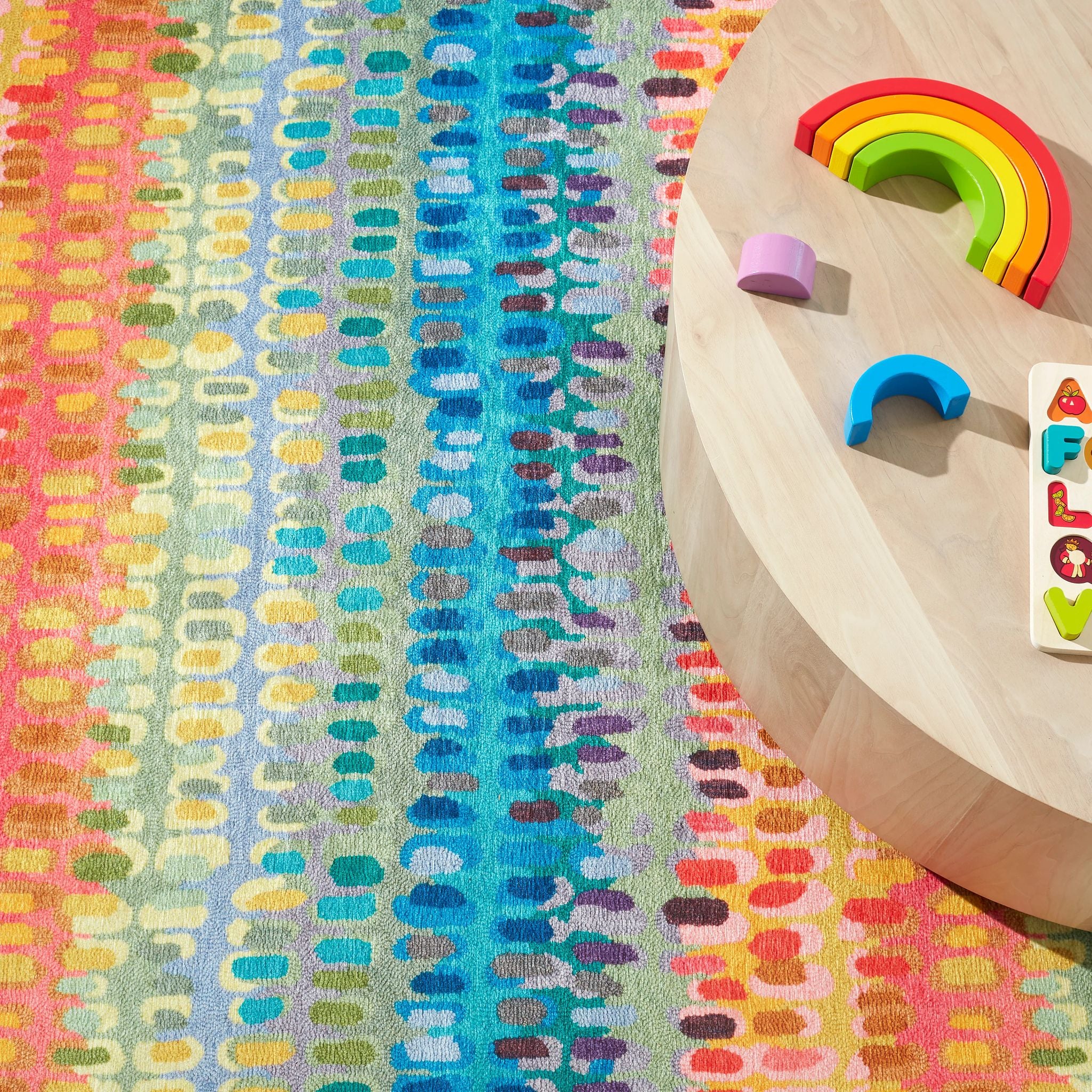 Paint Chip Machine Washable Rug RUGS - washable Dash & Albert