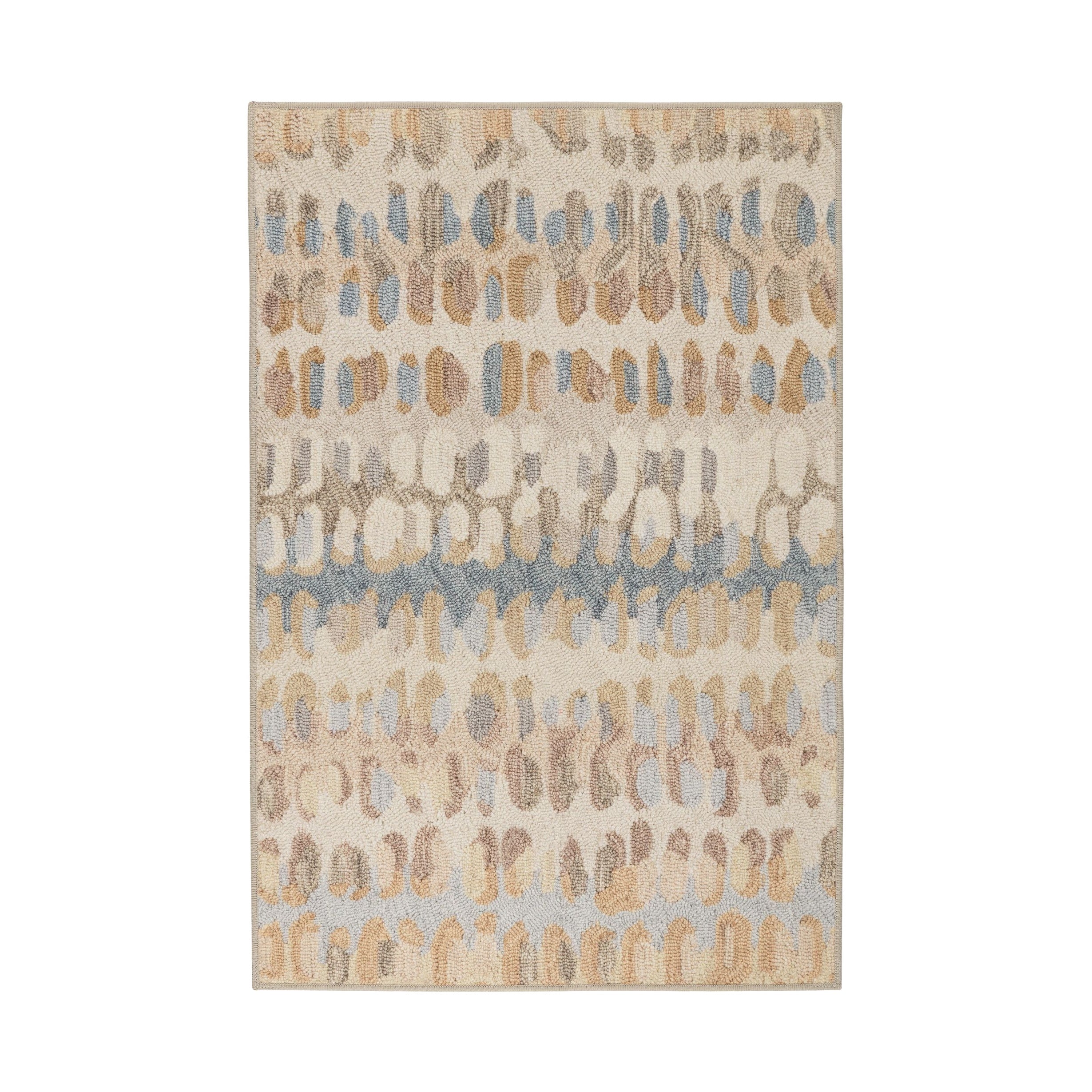 Paint Chip Machine Washable Rug RUGS - washable Dash & Albert Natural 2' x 3'
