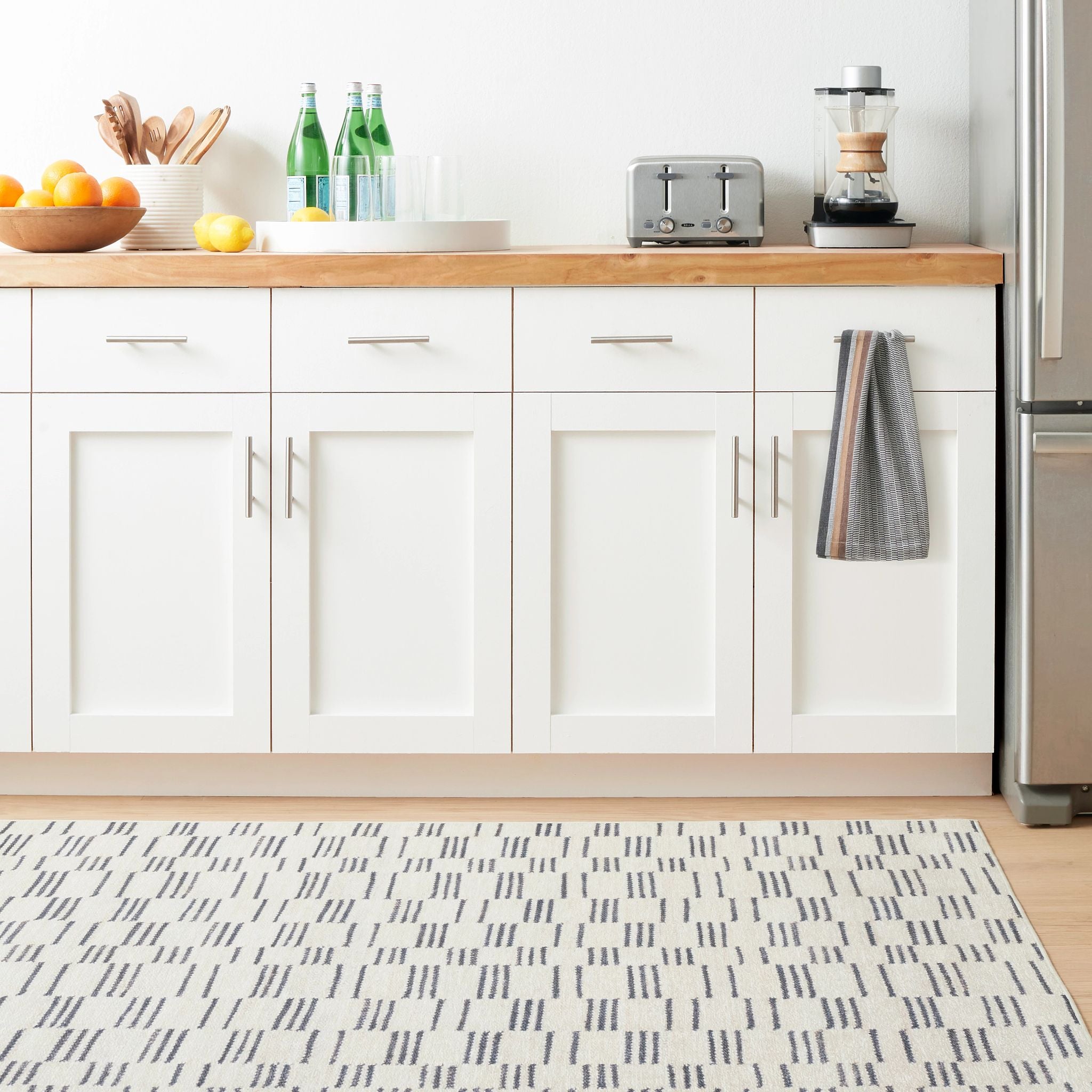 Leni Oatmeal Machine Washable Rug-Rug & Weave