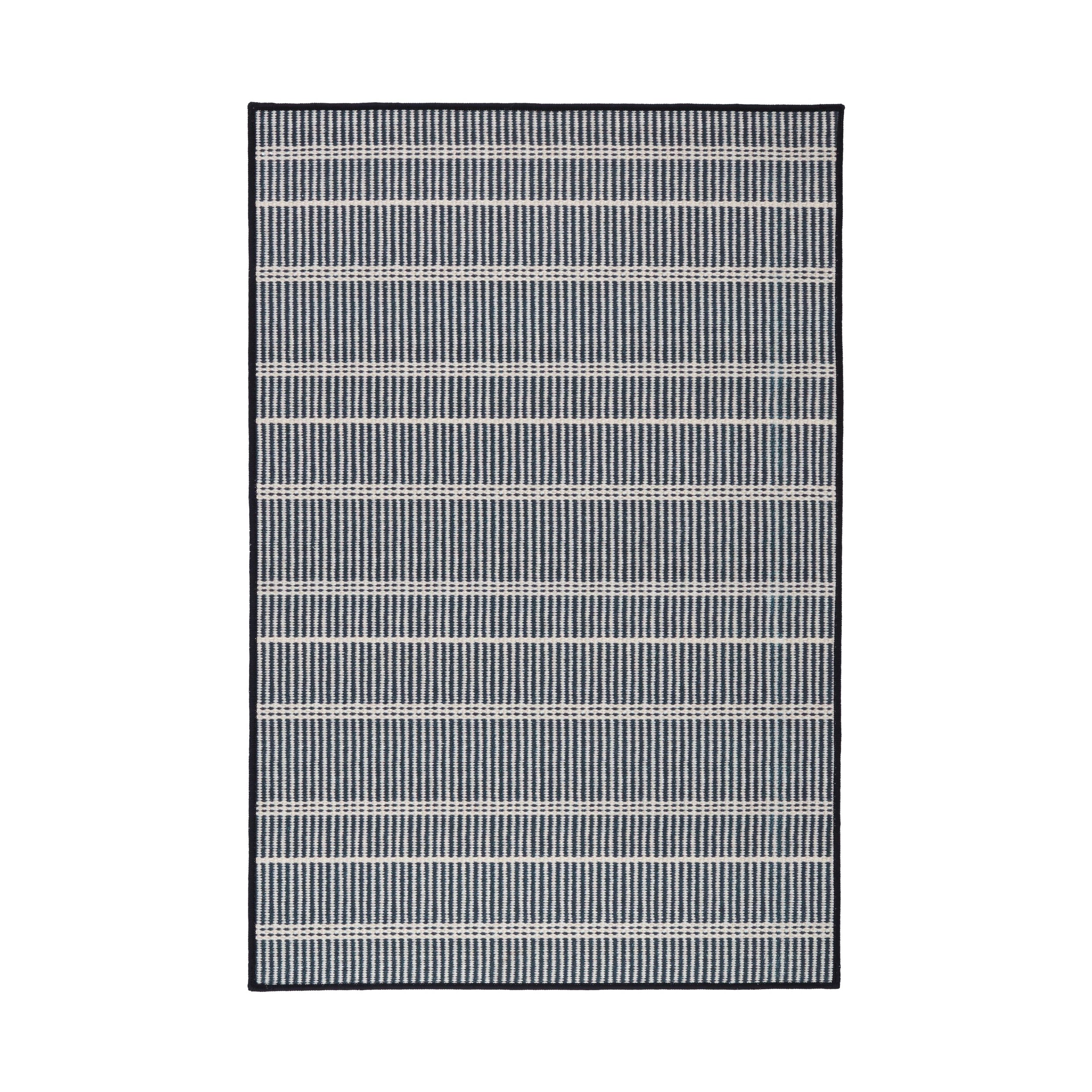 Samson Machine Washable Rug Rugs-washable Dash & Albert Black 2' x 3'