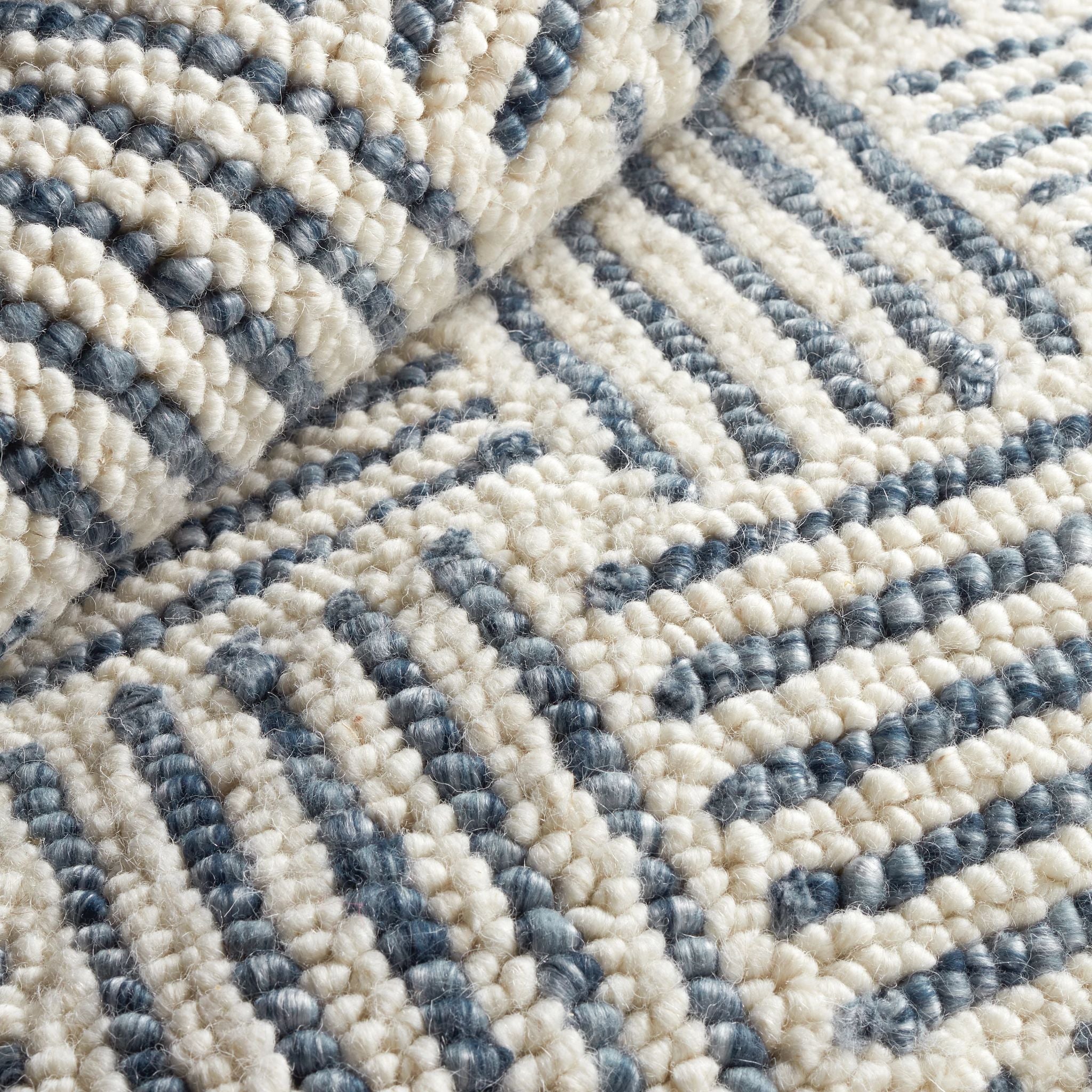 Layers Hand Hooked Wool Rug RUGS-wool Dash & Albert