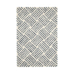 Layers Hand Hooked Wool Rug RUGS-wool Dash & Albert Indigo 2' x 3'