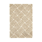 Layers Hand Hooked Wool Rug RUGS-wool Dash & Albert Ochre 2' x 3'