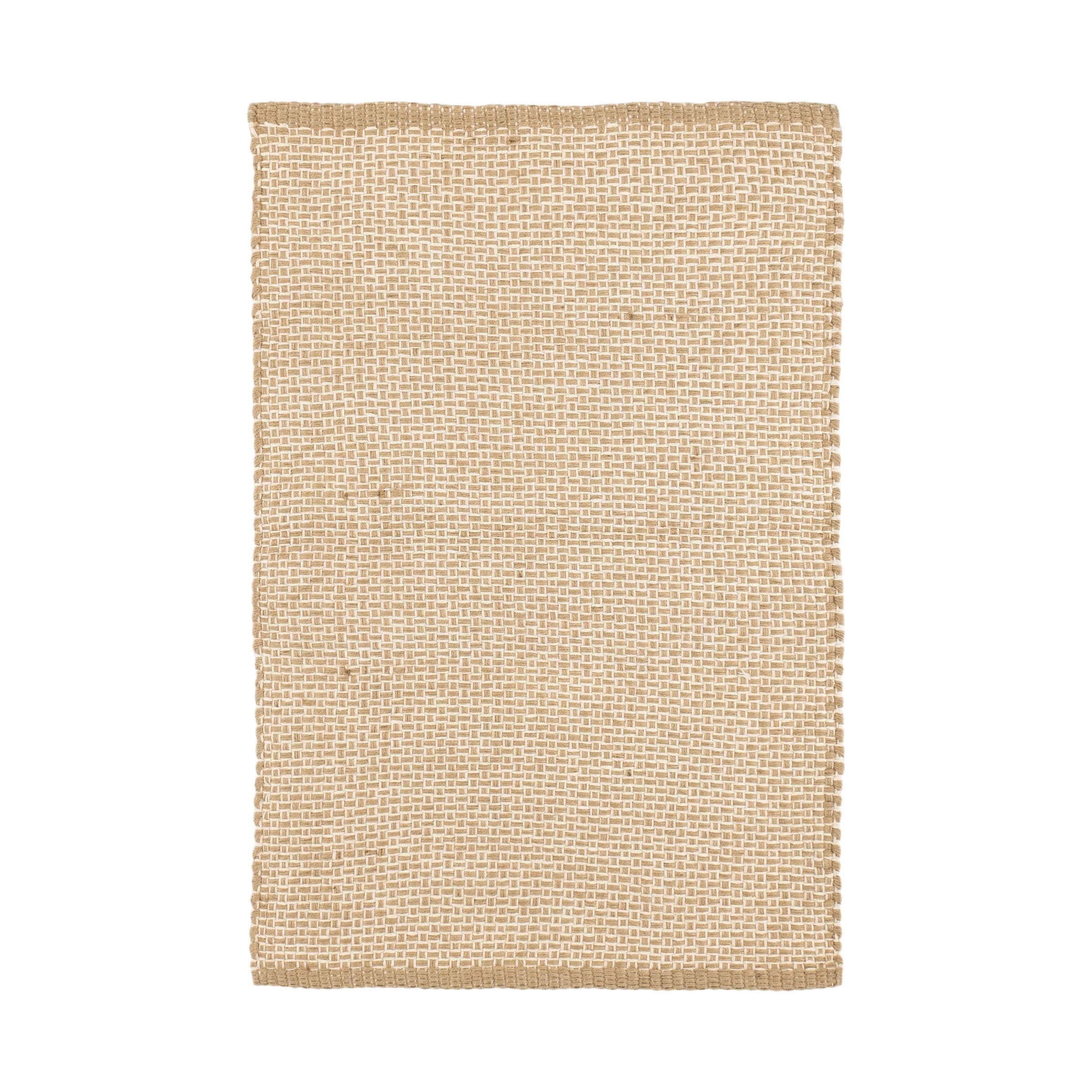 Donnie Handwoven Jute Rug RUGS - jute Dash & Albert Ivory 2' x 3'
