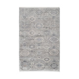 Lila Hand Knotted Wool Rug RUGS - wool Dash & Albert 2'6" x 8' Grey