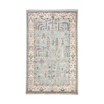 Athens Hand Knotted Wool Rug RUGS - wool Dash & Albert 2'6" x 8' Sky
