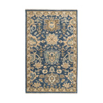 Camille Hand Knotted Wool Rug RUGS - wool Dash & Albert 2'6" x 8' Navy