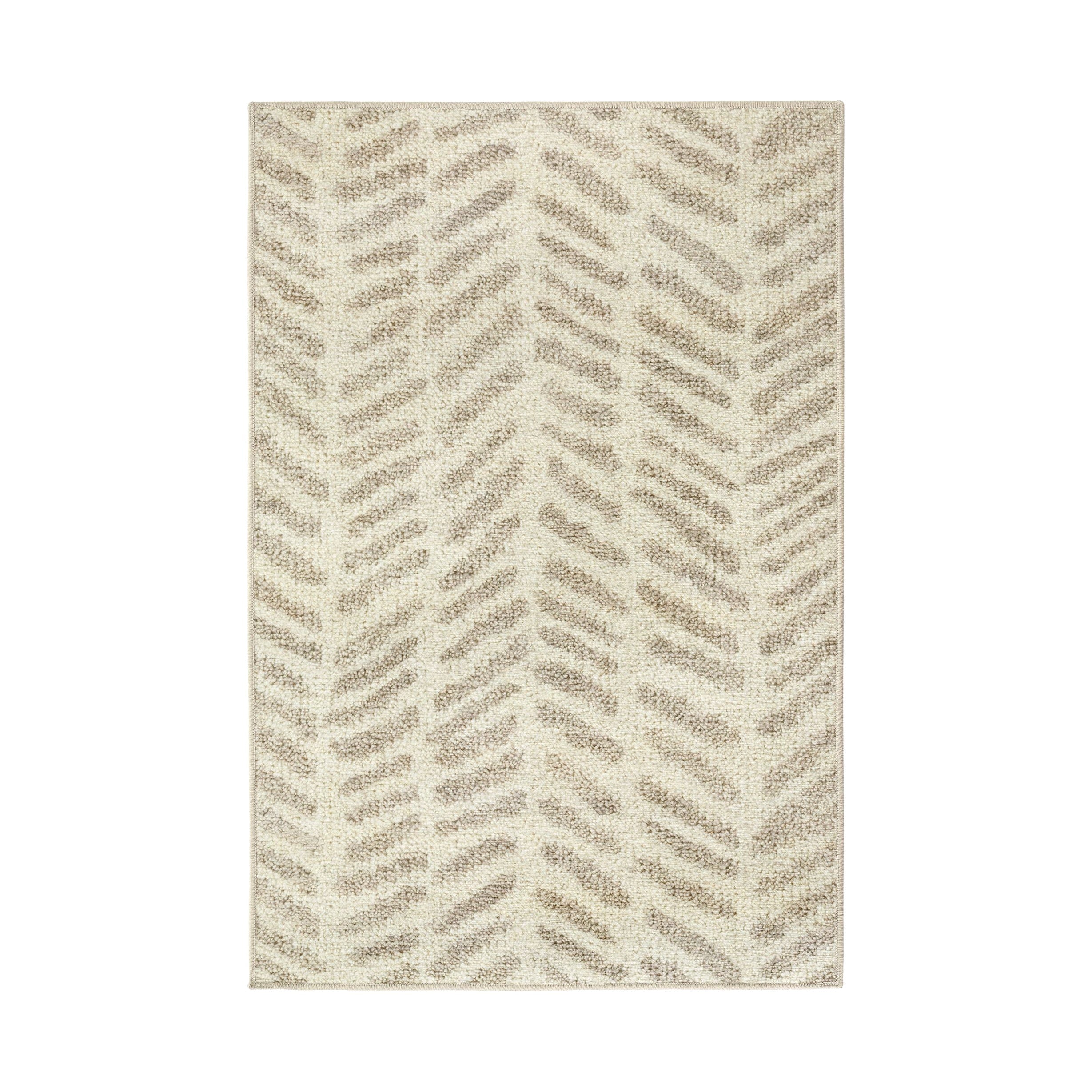 Rowley Machine Washable Rug RUGS - washable Dash & Albert Grey 2' x 3'
