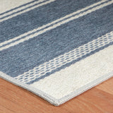 Bowman Stripe Machine Washable Rug RUGS - washable Dash & Albert