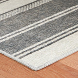 Bowman Stripe Machine Washable Rug RUGS - washable Dash & Albert