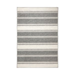 Bowman Stripe Machine Washable Rug RUGS - washable Dash & Albert Grey 2' x 3'