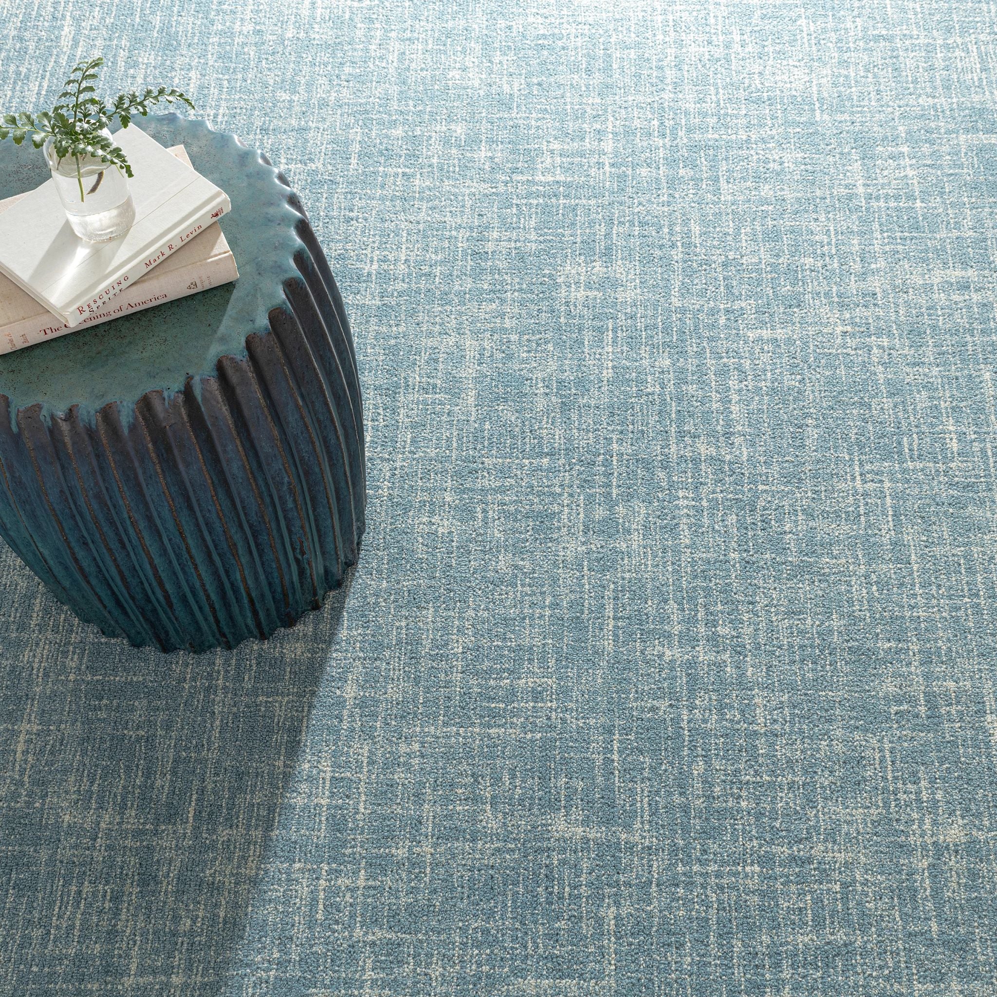 Crosshatch Aegean Hand Micro Hooked Wool Rug-Rug & Weave