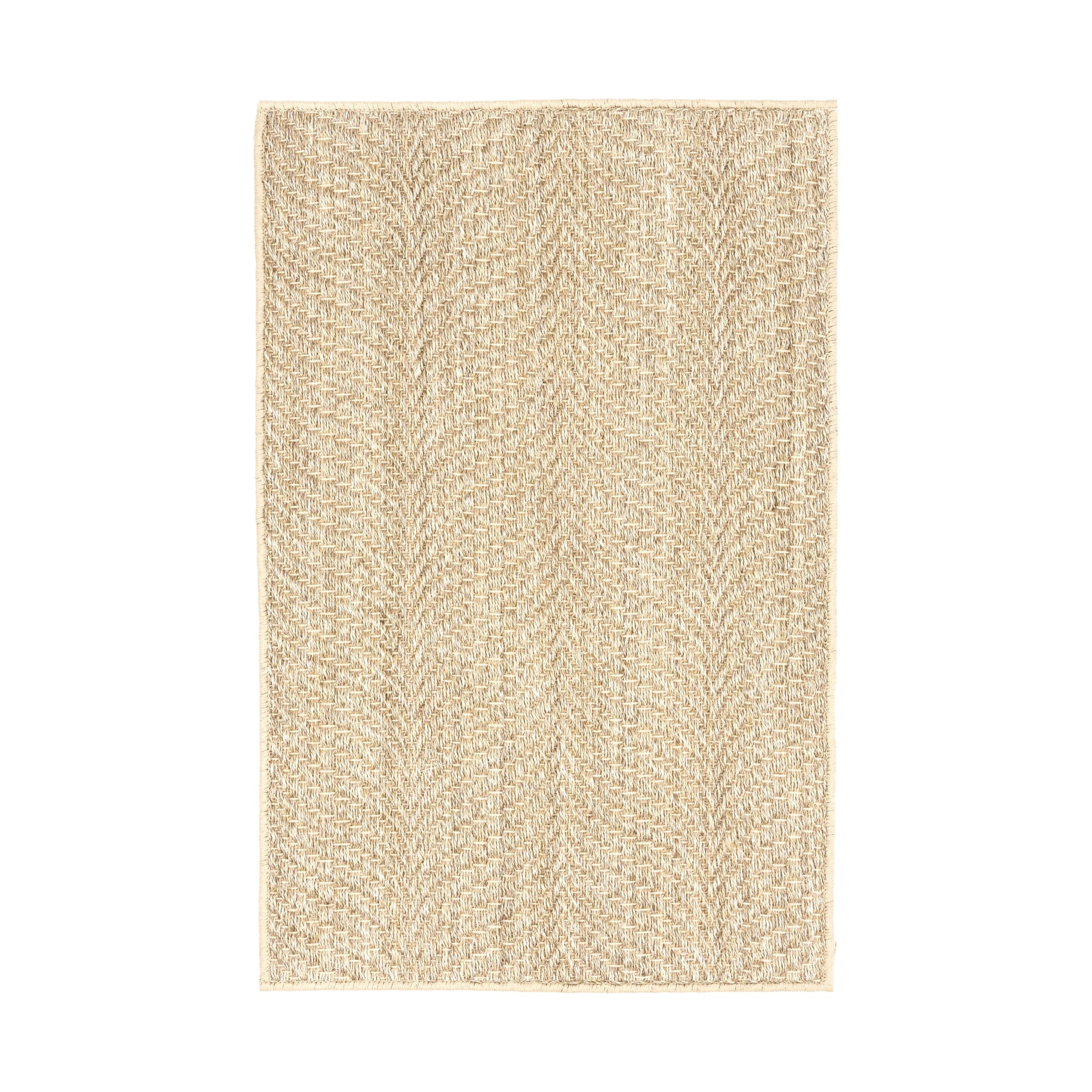 Wave Woven Sisal Rug RUGS - jute Dash & Albert Sand 2' x 3'