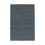 Honeycomb Handwoven Wool Rug RUGS-wool Dash & Albert Indigo/Grey 2' x 3'