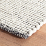 Network Black Handwoven Wool Rug-Rug & Weave