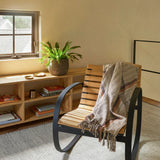 Network Black Handwoven Wool Rug-Rug & Weave