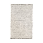 Network Handwoven Wool Rug RUGS-wool Dash & Albert Black 2' x 3'