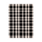 Tattersall Handwoven Indoor/Outdoor Rug RUGS - woven Dash & Albert 2' x 3' Black