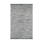 Hobnail Handwoven Performance Rug RUGS - synthetic Dash & Albert Blue 2' x 3'
