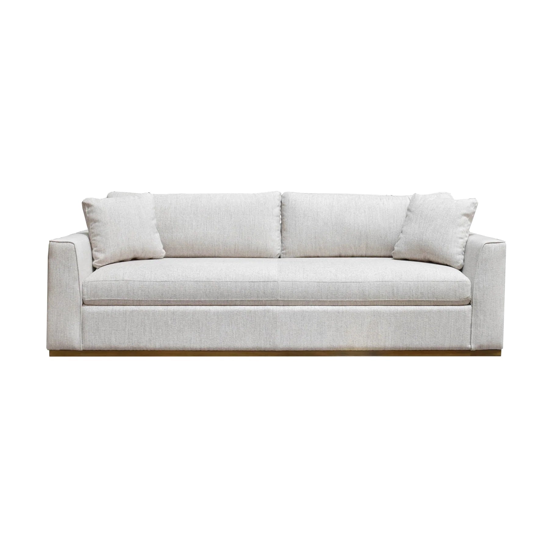 Anders 97" Sofa FURNITURE - sofas LH IMPORTS Woven Linen